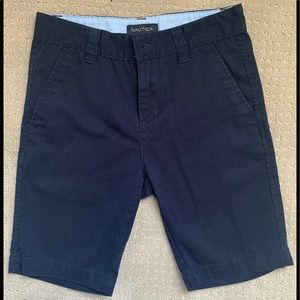 Boys Nautical navy shorts size 10
